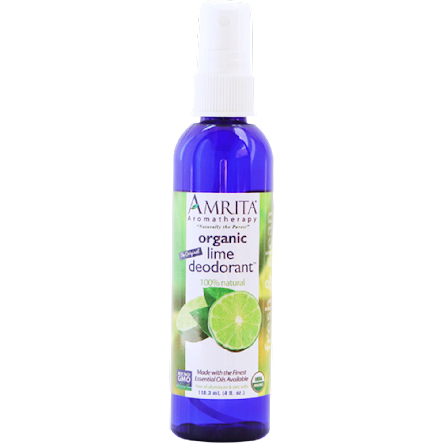 Organic Lime Deodorant 4 fl oz