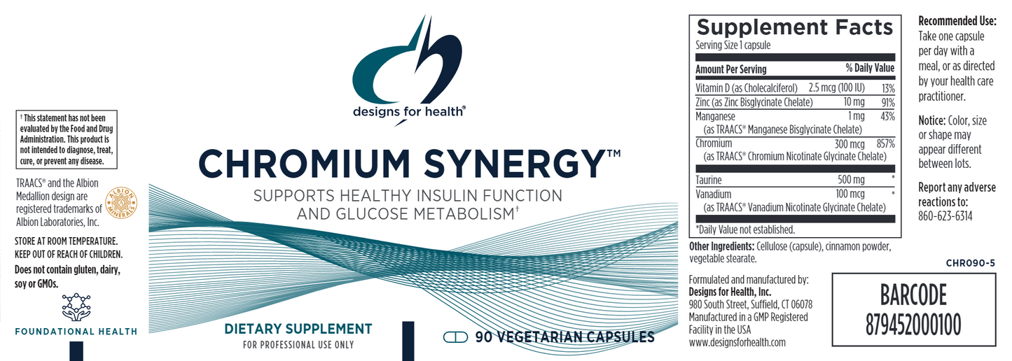 Chromium Synergy 90 vegcaps