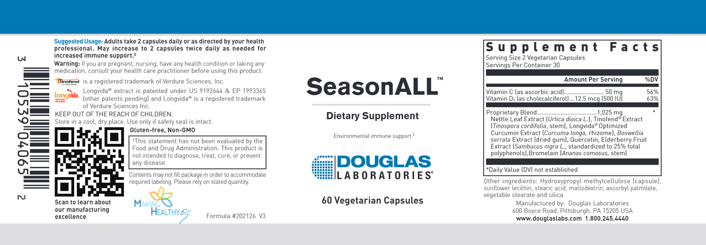 SeasonALL 60 vegcaps