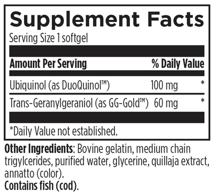 CoQnol 100mg 60 softgels