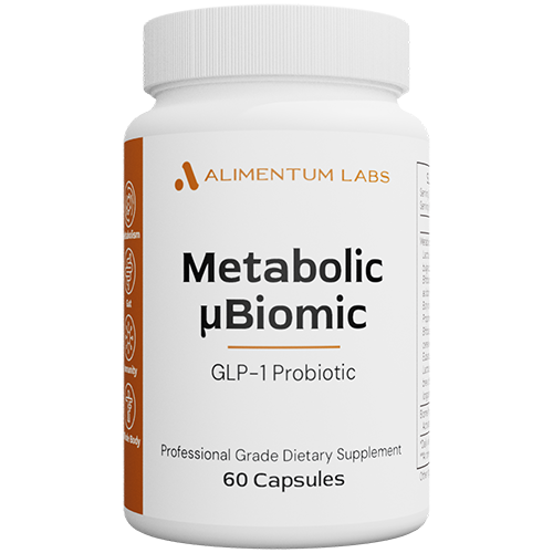 Metabolic µBiomic by Alimentum Labs – GLP-1 Probiotic, 60 Capsules