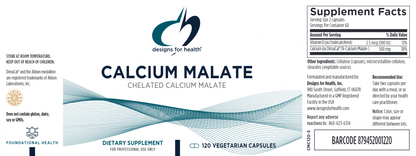 Calcium Malate 120 vegcaps