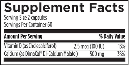 Calcium Malate 120 vegcaps