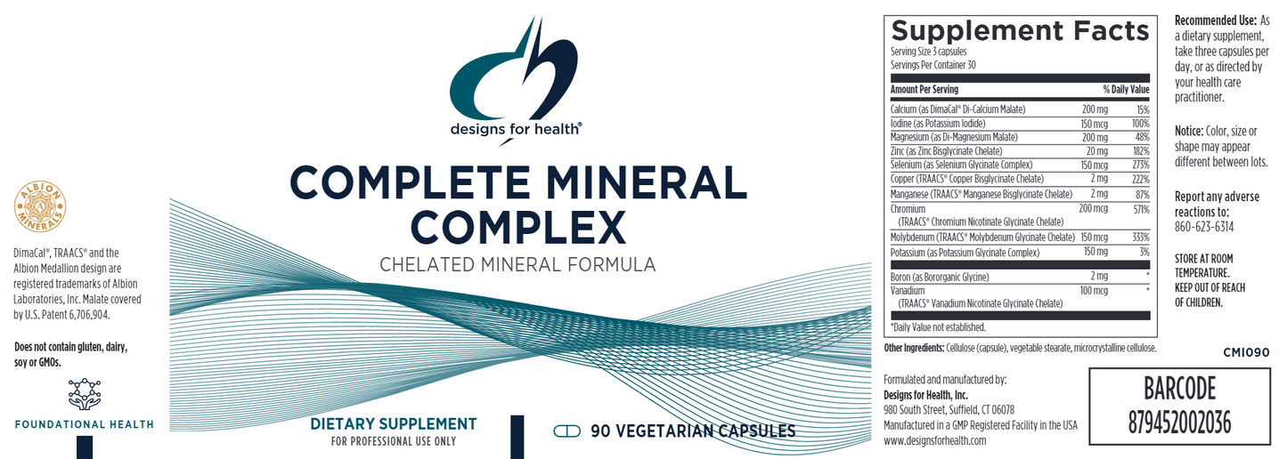 Complete Mineral Complex 90 vegcaps