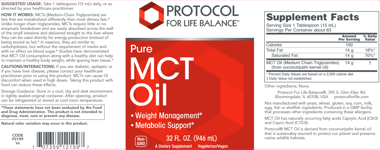 MCT Oil 32 oz