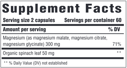 Magnesium 300 mg 120 caps